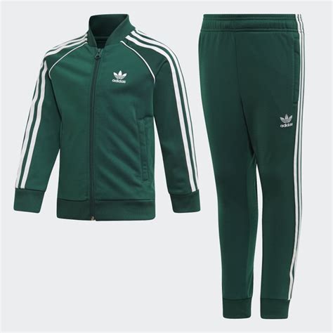 adidas trainingspak groen kind|adidas trainingspakken.